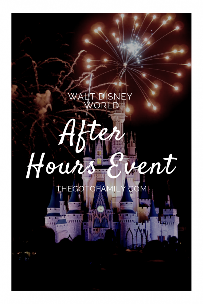 Disney After Hours Event in Magic Kingdom, Walt Disney World The Go