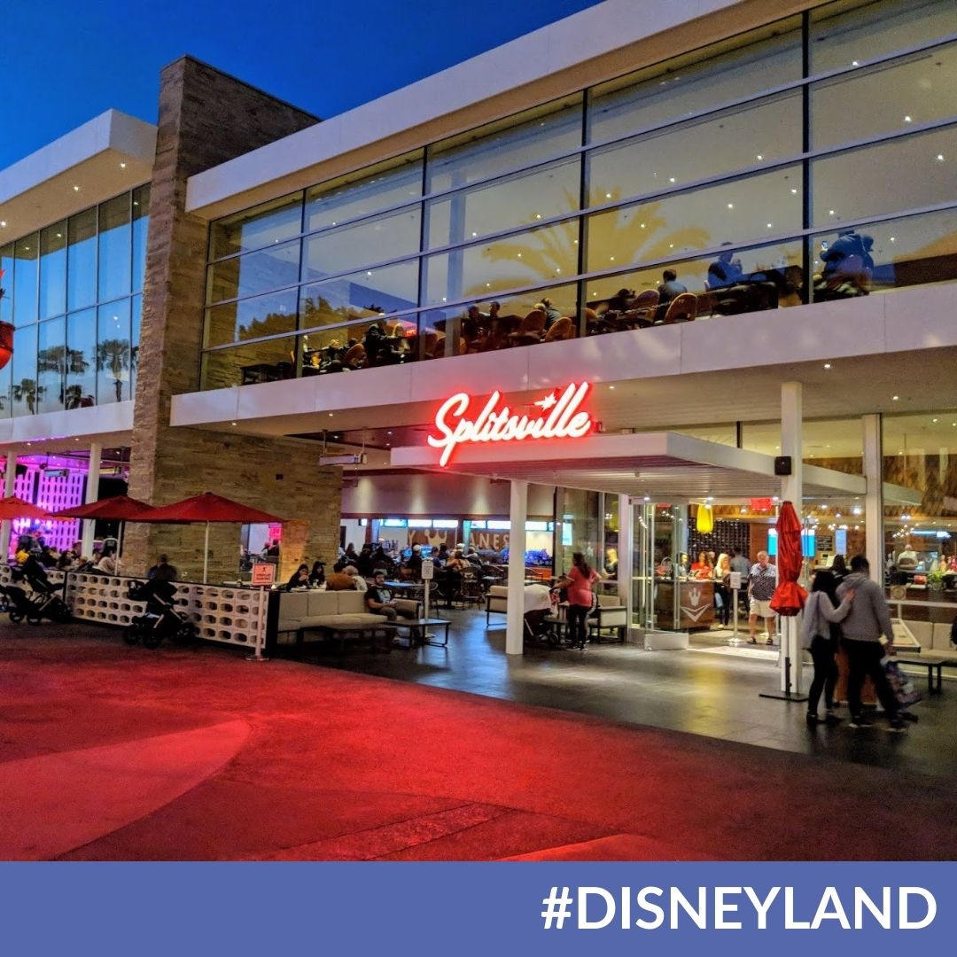 Splitsville Luxury Lanes in the Downtown Disney District at