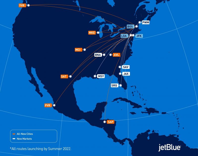 U.S. Airline JetBlue Set to Shake Things Up By Expanding Into Canada ...