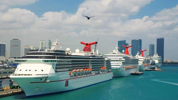 Carnival Ships in Port