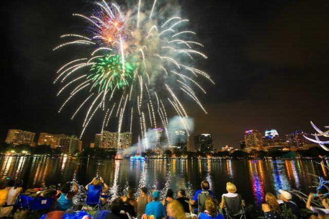 fourth of july fireworks in orlando