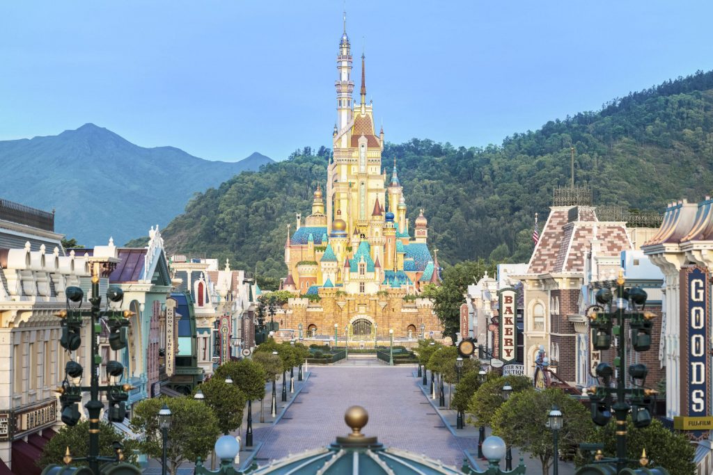 Hong Kong Disneyland Castle of Magical Dreams