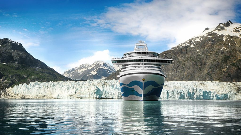 Princess Cruise Ship Alaska Glacier