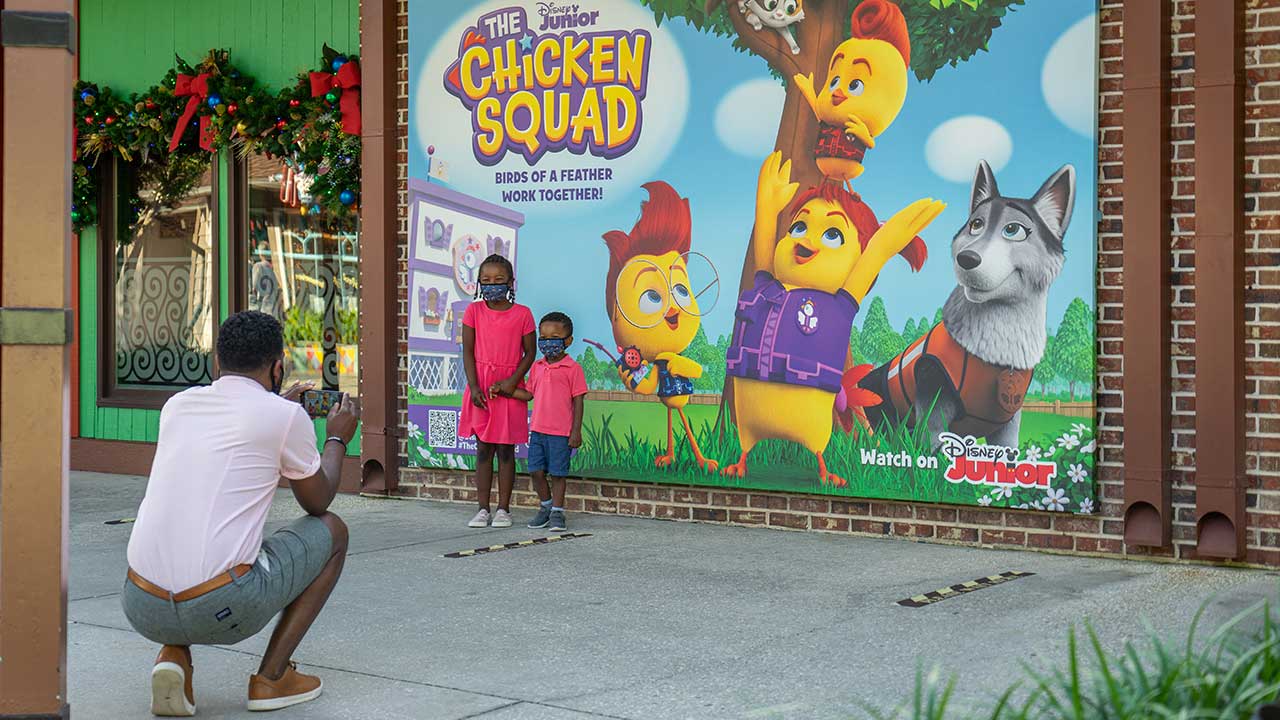 New Disney Junior ‘The Chicken Squad’ Photo Opportunity at Disney Springs