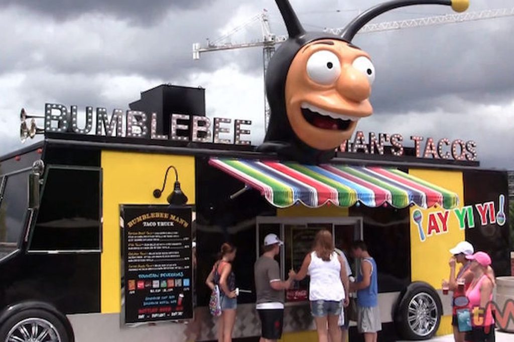 Bumble Bee Man's Taco Truck