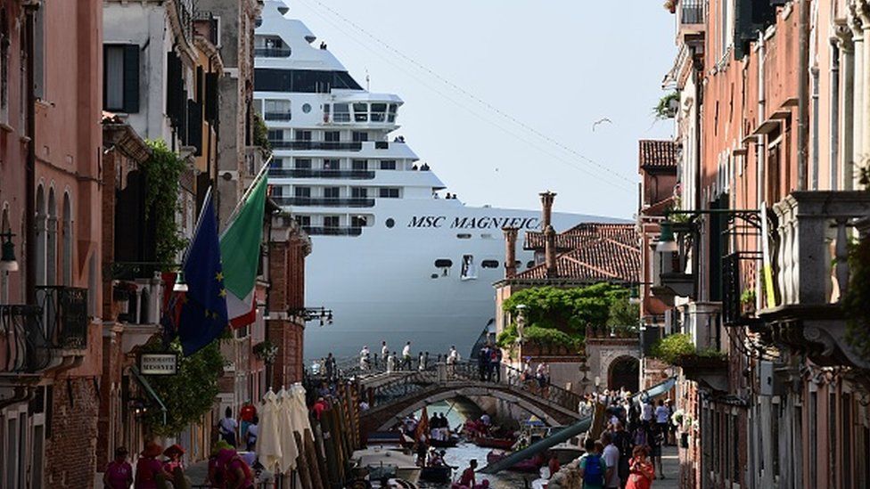 Cruise Ships in Venice