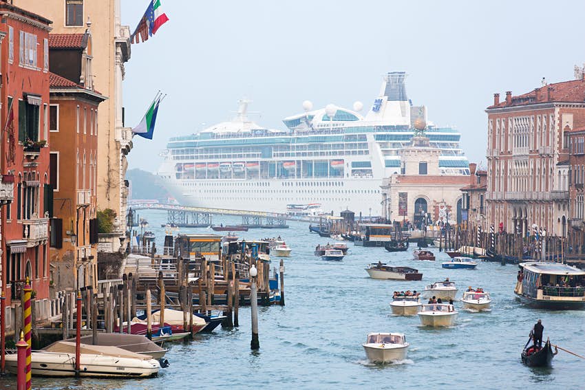 Cruise Ships in Venice
