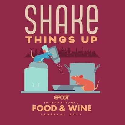 EPCOT Food and WIne Festival Merchandise Remy SHake Things Up collection