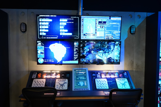 Jurassic World Tribute Store Control Room