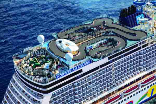 Norwegian Cruise Line Encore Deck