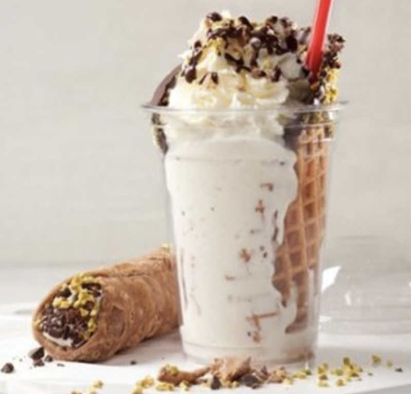 Vivoli it Gelato at Disney Springs Brings Back their Popular Cannoli Shake & Pineapple Sorbet