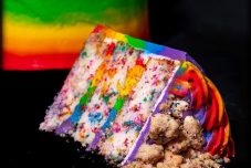 Gideon's BakeHouse Has a New Cake For Pride Month & White Chocolate Caramel Macadamia Nut Cookie
