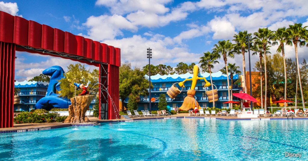 All Stars Movie Resort Pool