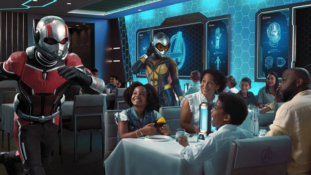 Disney Wish Marvel Dining