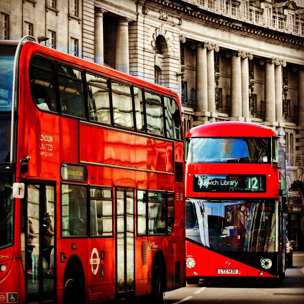 Red london busses