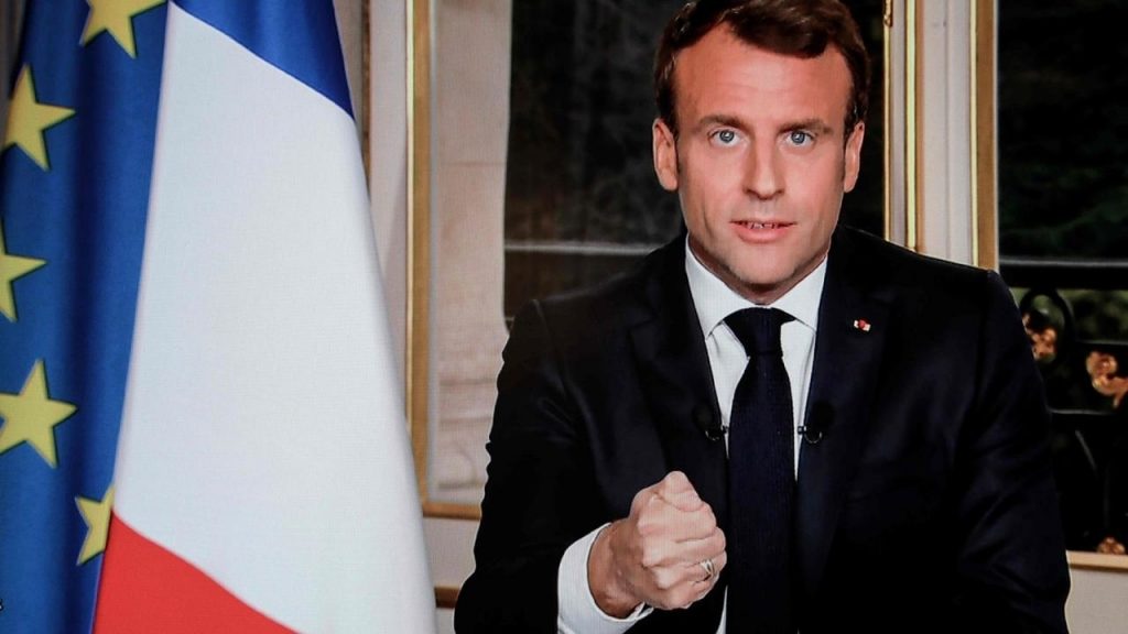 President Macron television address