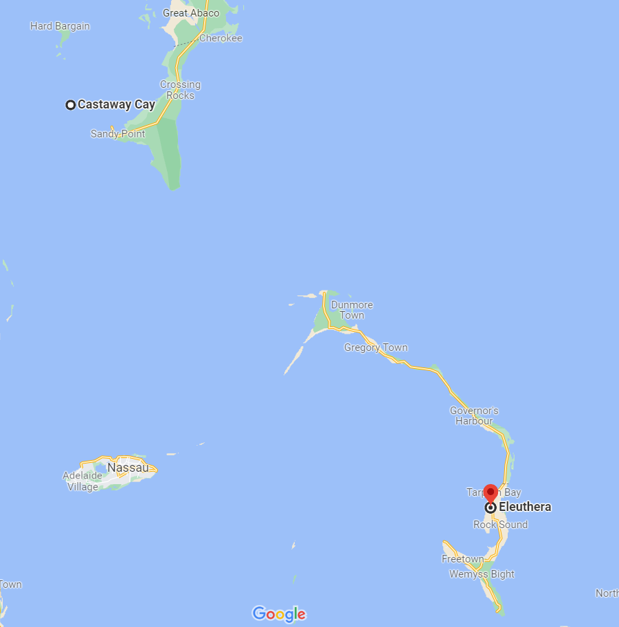 Bahamian map
