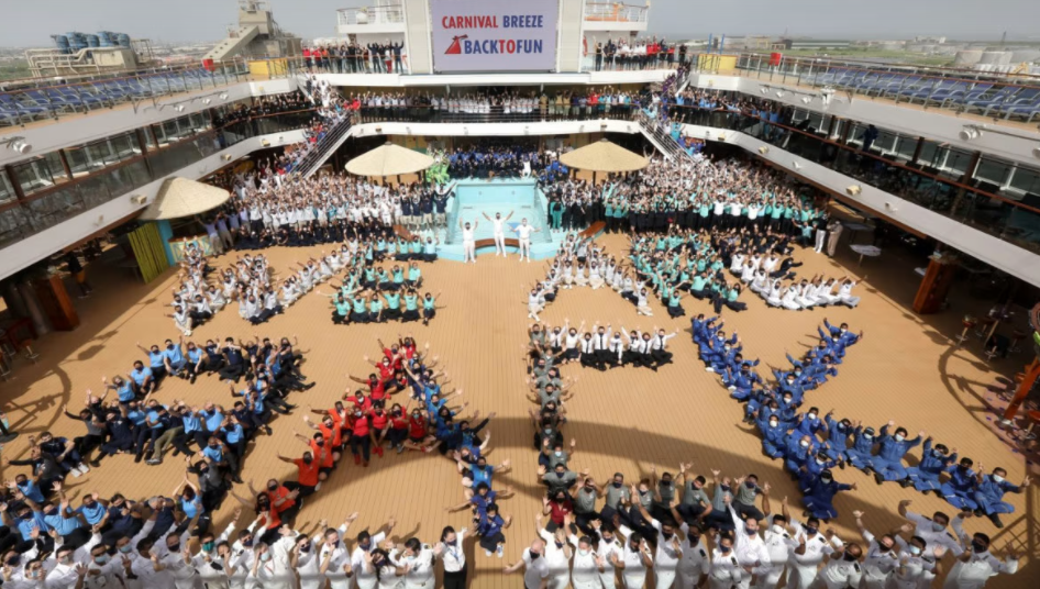 Carnival Breeze is back