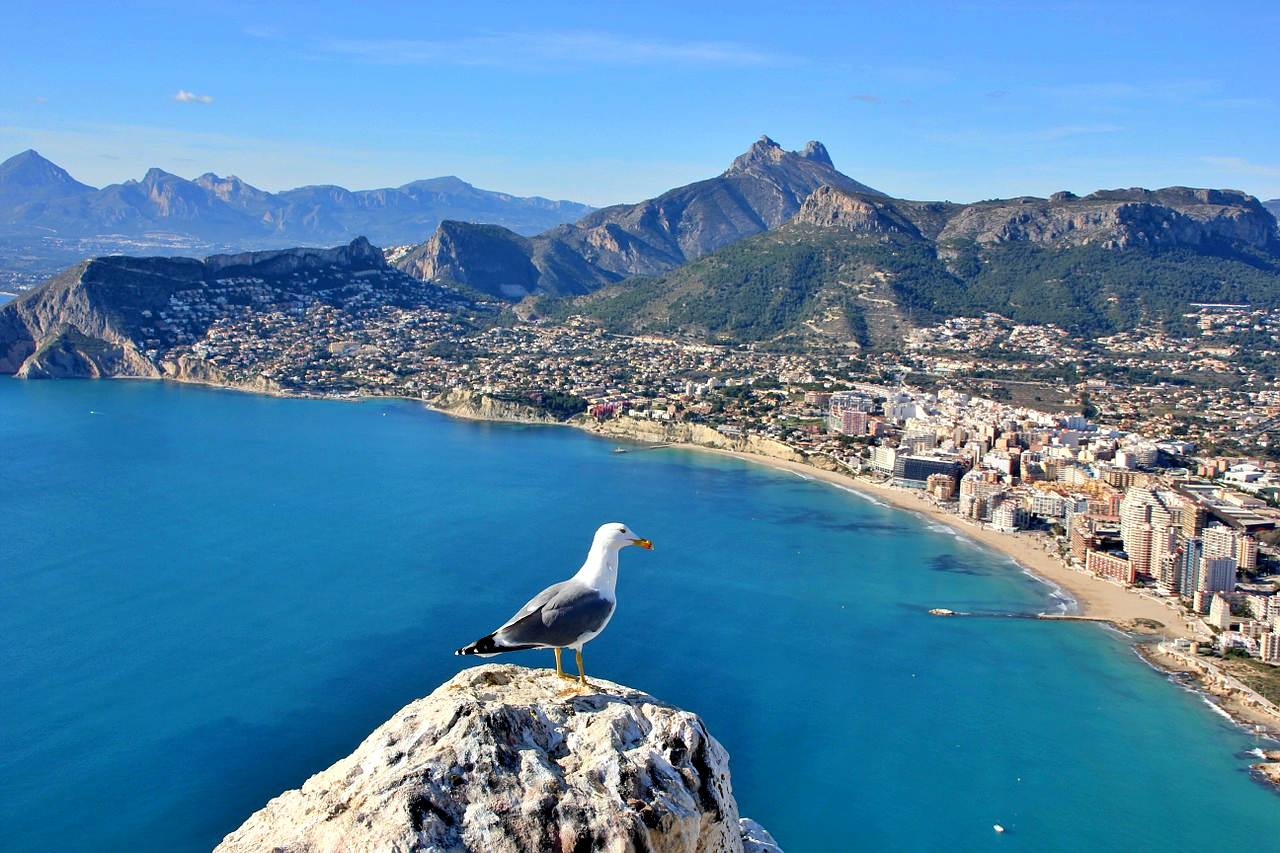 Calpe on the Costa Blanca of Spain