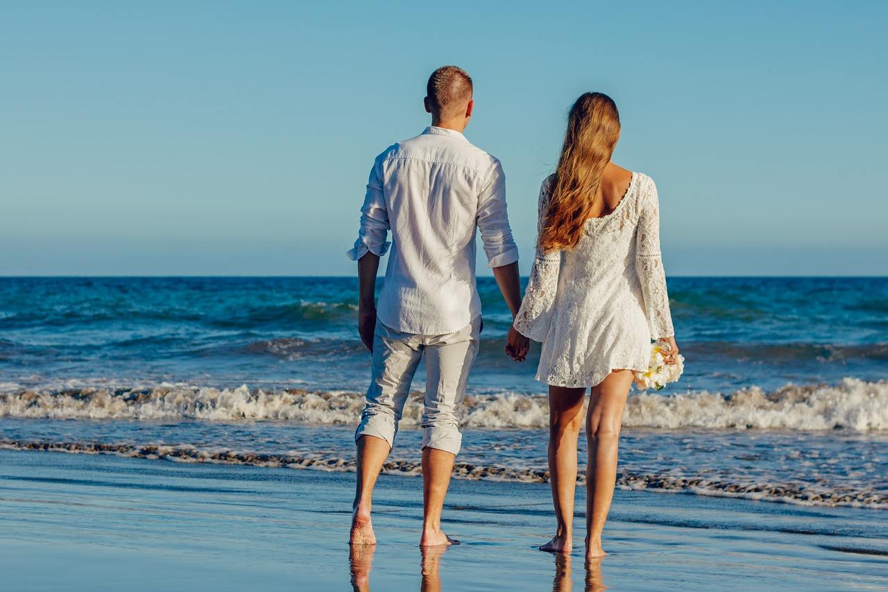 Romantic couples in Barbuda