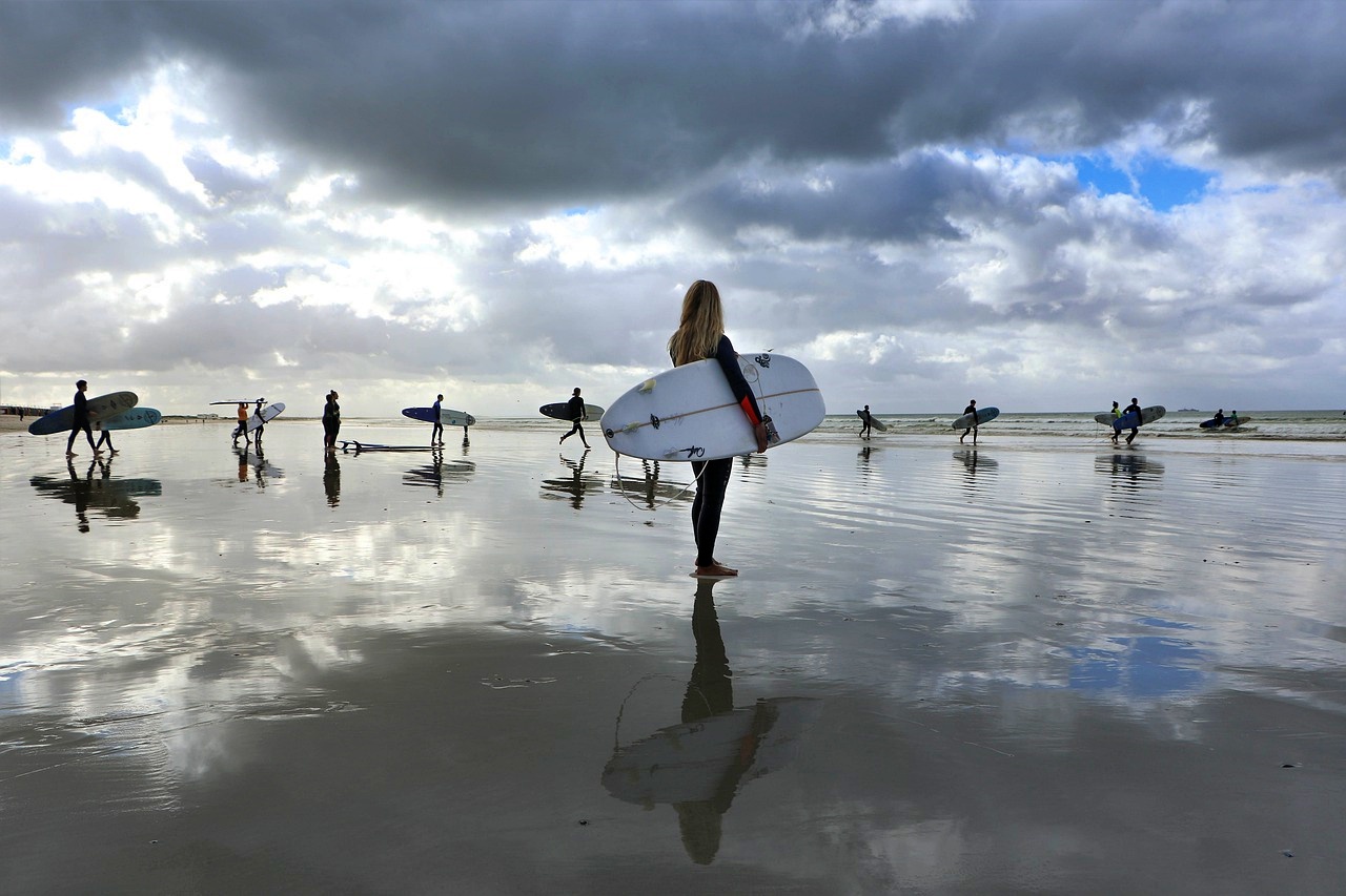 Spring Break surfing in Puerto Rico