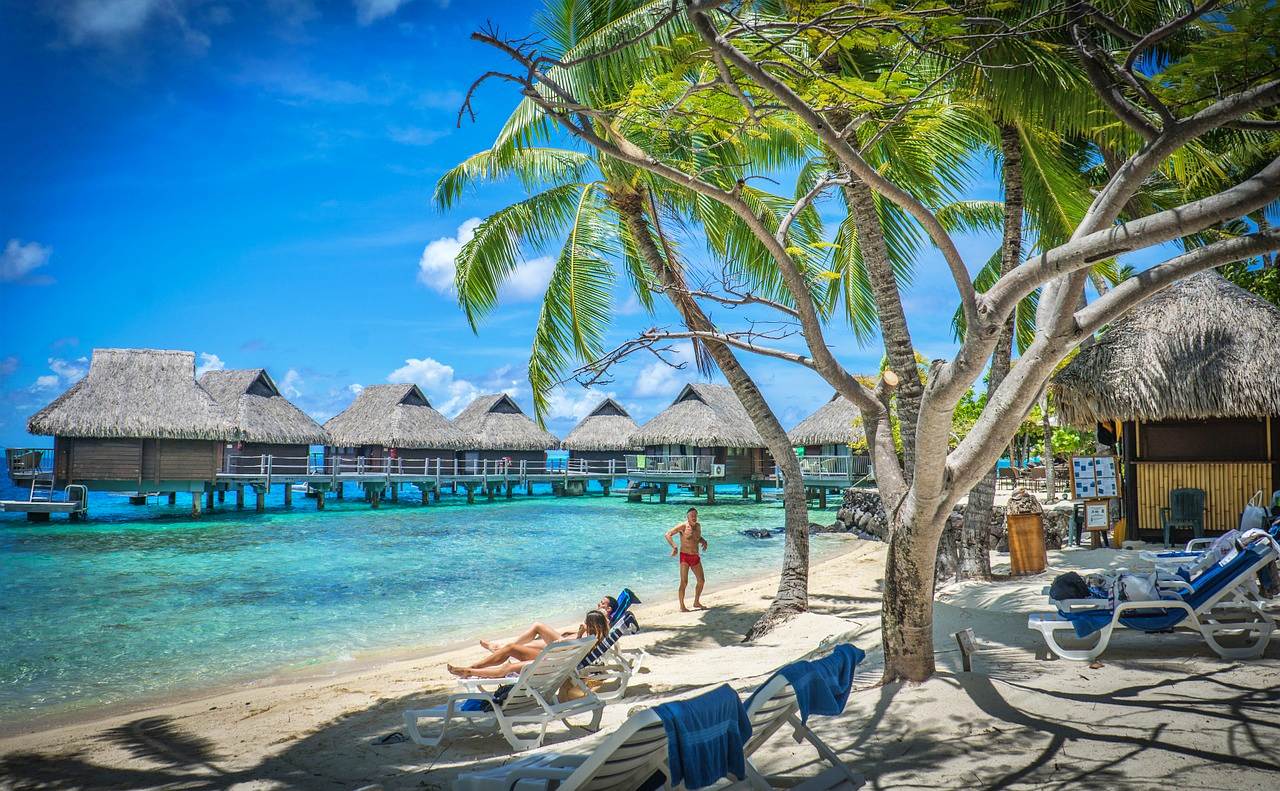 Overwater bungalows