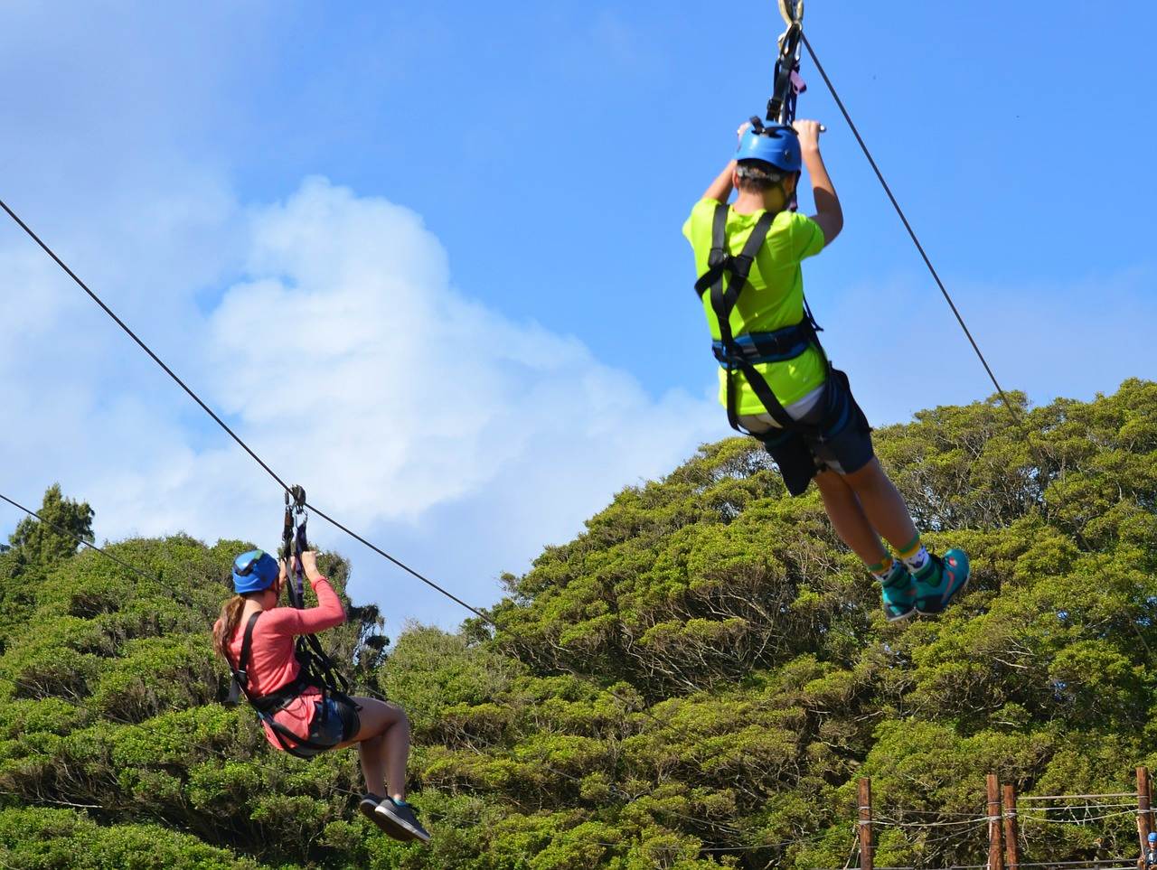 Ziplining in Hawaii - ecotourism experience