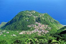 View from Mount Scenery, Saba