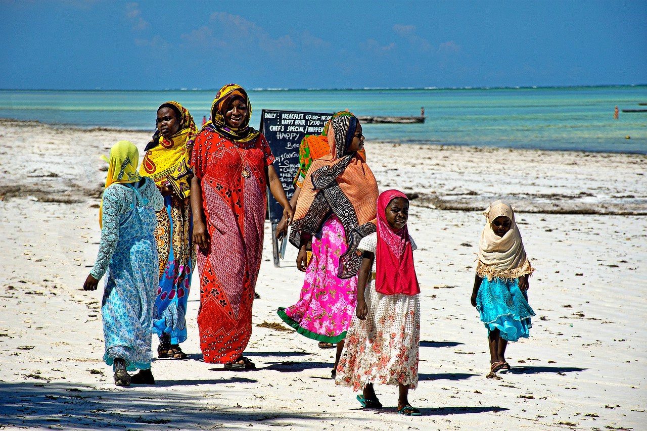 The people of Zanzibar, Tanzania