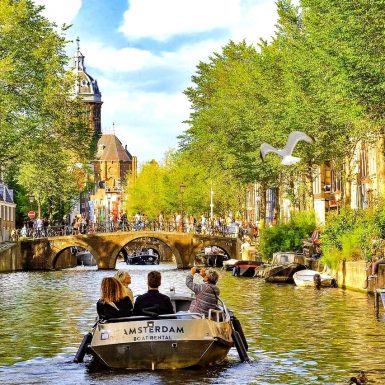 Amsterdam, capital of the Netherlands