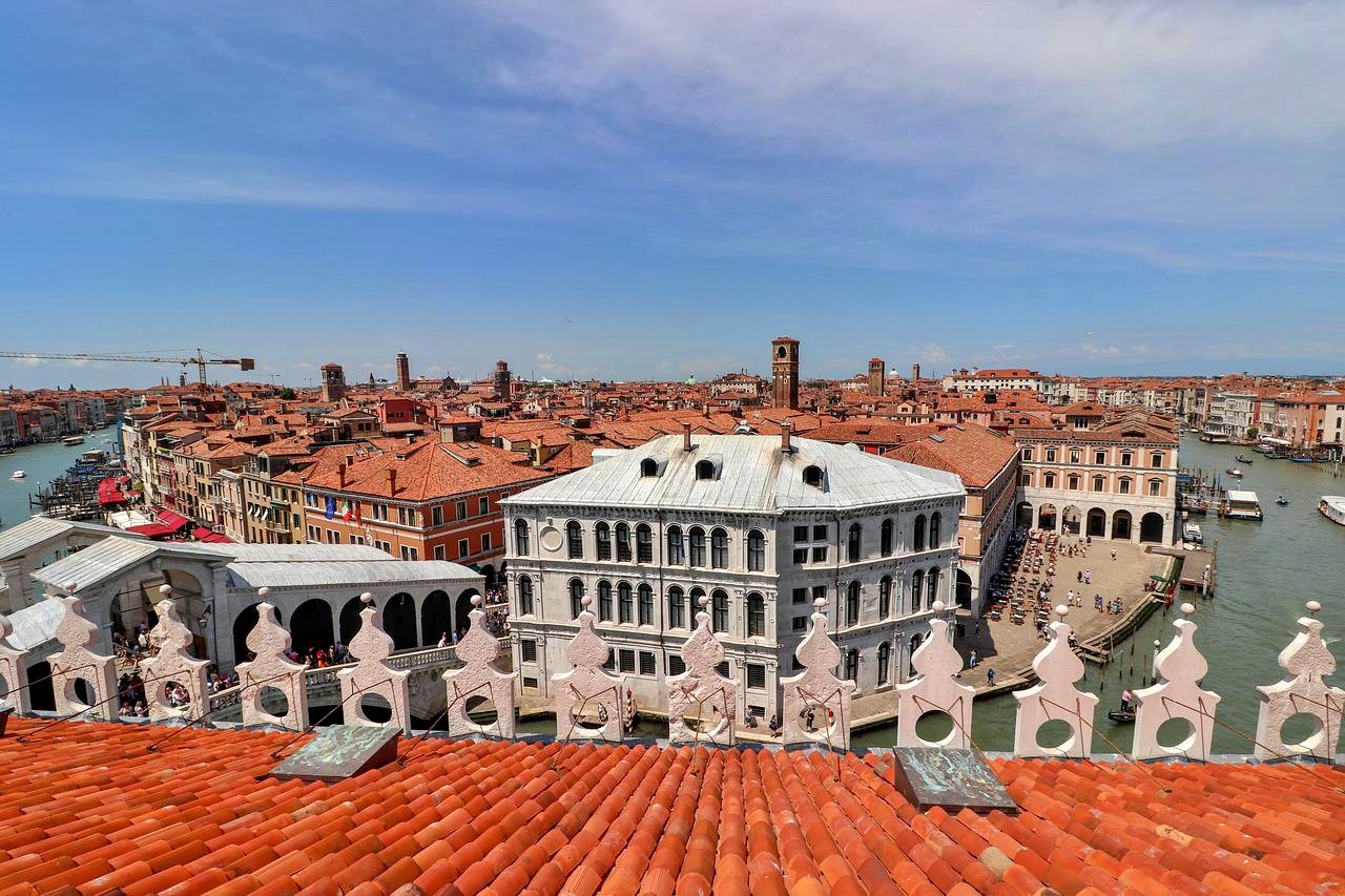 Rooftop views of Venice