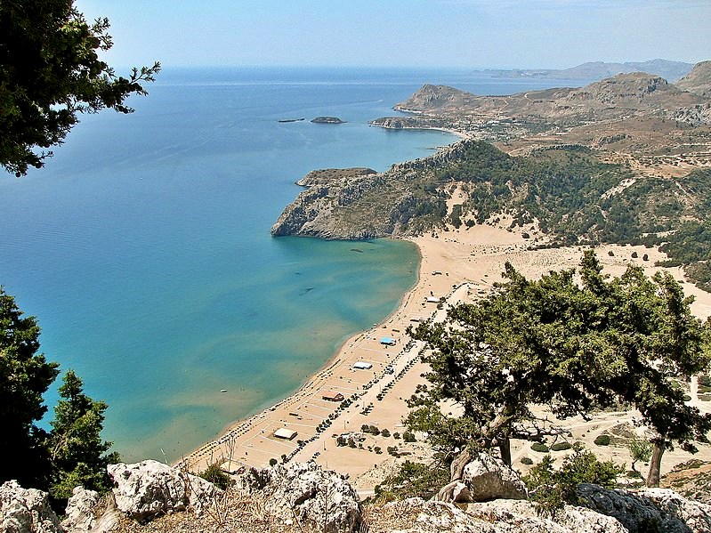 Tsambika Beach, Rhodes