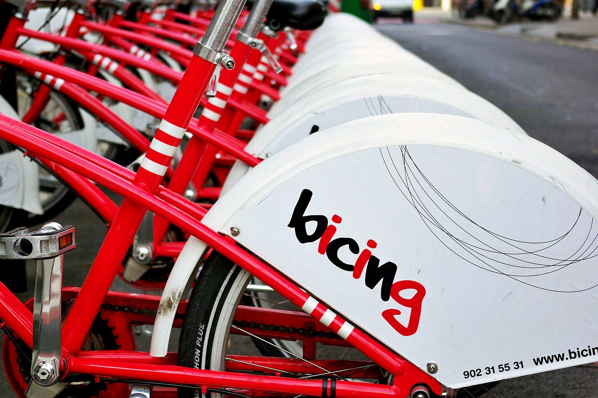 Bicing in Barcelona