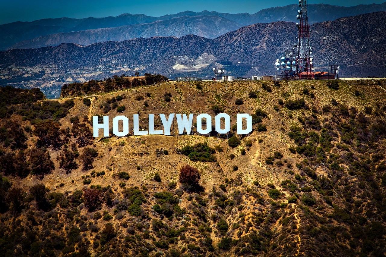 Hollywood sign in Los Angeles, California, USA