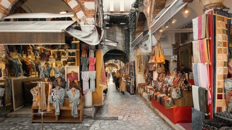 Bodrum Bazaar, Turkey