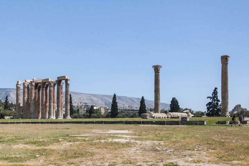 Temple of Olympian Zeus Athens, Greece